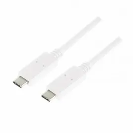 przewod-kabel-usb-c-0-5m-bialy-logilink