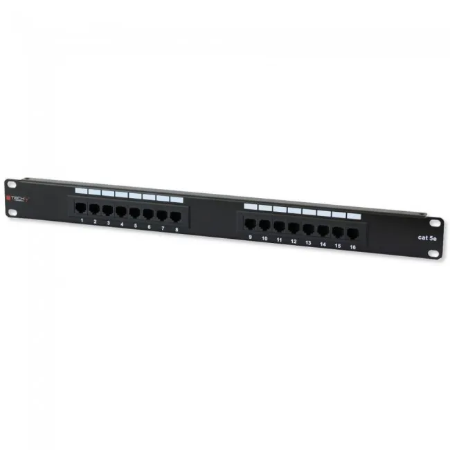techly-022854-patch-panel-utp-cat5e-1u-16-portowy
