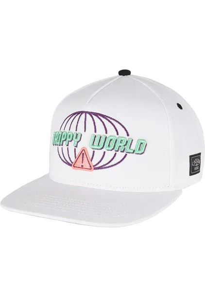czapka-snapback-trippy-world-white