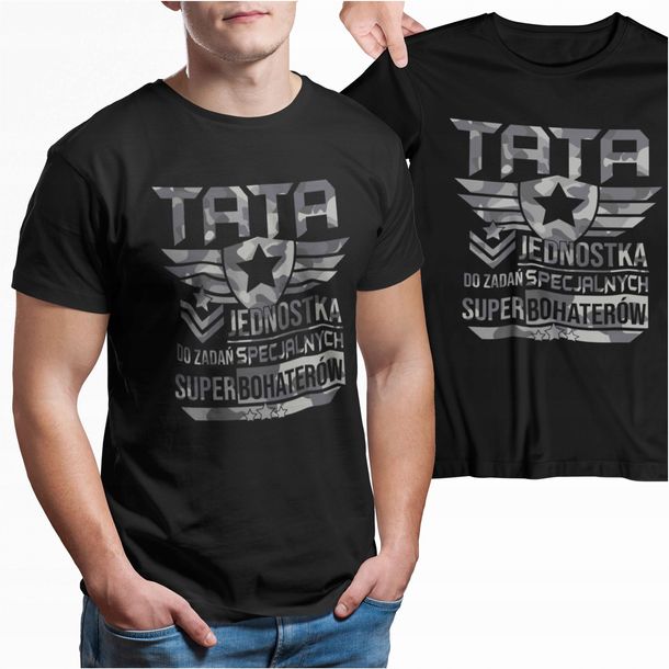 t shirt z logo firmy