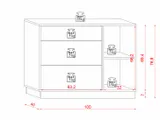 komoda-frame-100cm-bialy-mat-wysokosc-mebla-76-8-cm
