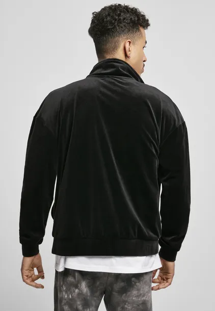 bluza-welurowa-velvet-black-stan-nowy