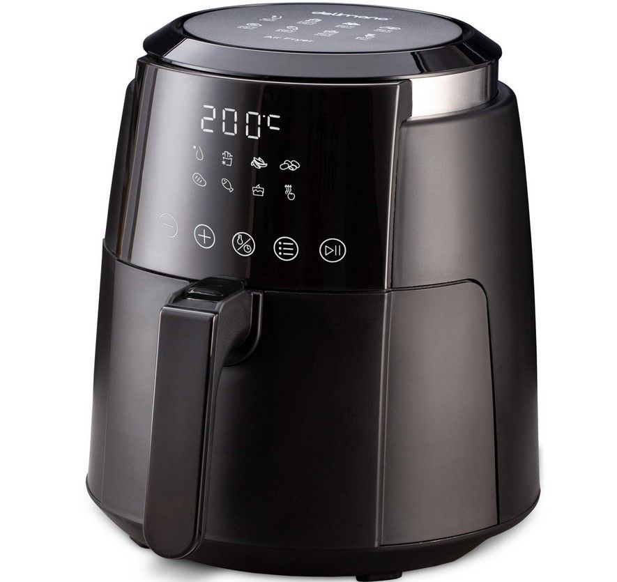 Frytkownica beztłuszczowa Delimano Air Fryer Deluxe Noir ERLI.pl