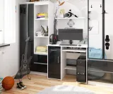 biurko-jay-90-cm-biale-grafit-polysk-glebokosc-mebla-1-cm