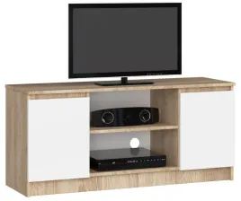 szafka-rtv-120-cm-2d-1p-sonoma-biala