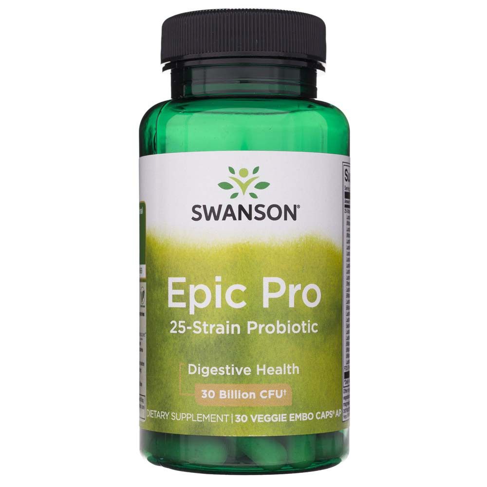Swanson Probiotyk Epic Pro 25 szczepów - 30 kapsułek