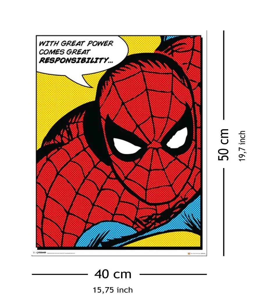 spiderman-retro-plakat-40x50-cm