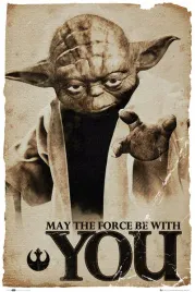 star-wars-gwiezdne-wojny-yoda-niech-moc-bedzie-z-toba-plakat-61x915