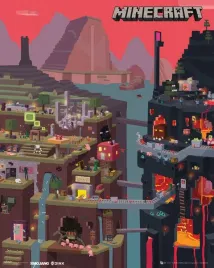 minecraft-world-plakat-40x50-cm