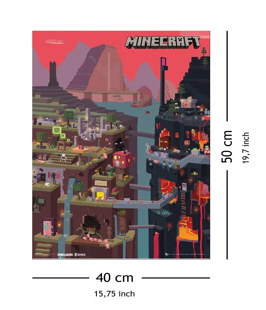 minecraft-world-plakat-40x50-cm-stan-nowy