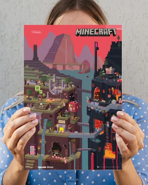 minecraft-world-plakat-40x50-cm-stan-nowy