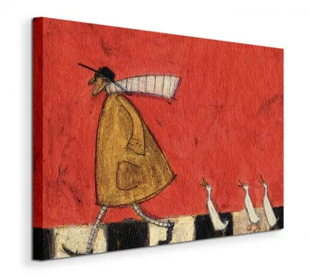 sam-toft-crossing-with-ducks-obraz-na-plotnie-50x40-cm-stan-nowy
