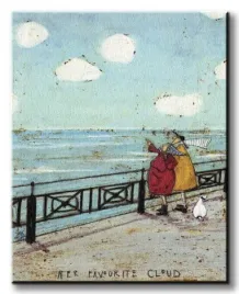 her-favourite-cloud-obraz-na-plotnie-40x50-cm
