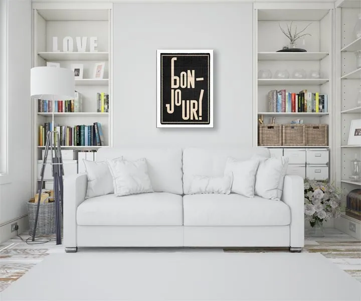 bonjour-obraz-na-plotnie-30x40-cm-stan-nowy
