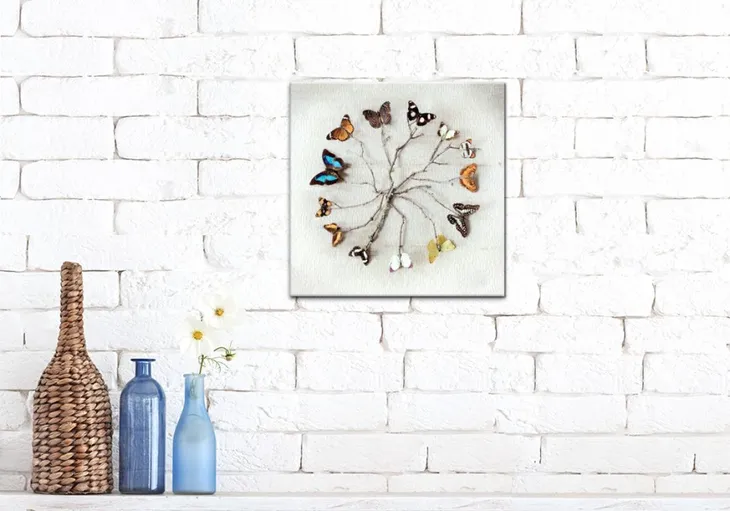 butterfly-harmony-motyle-obraz-na-plotnie-40x40-cm-stan-nowy