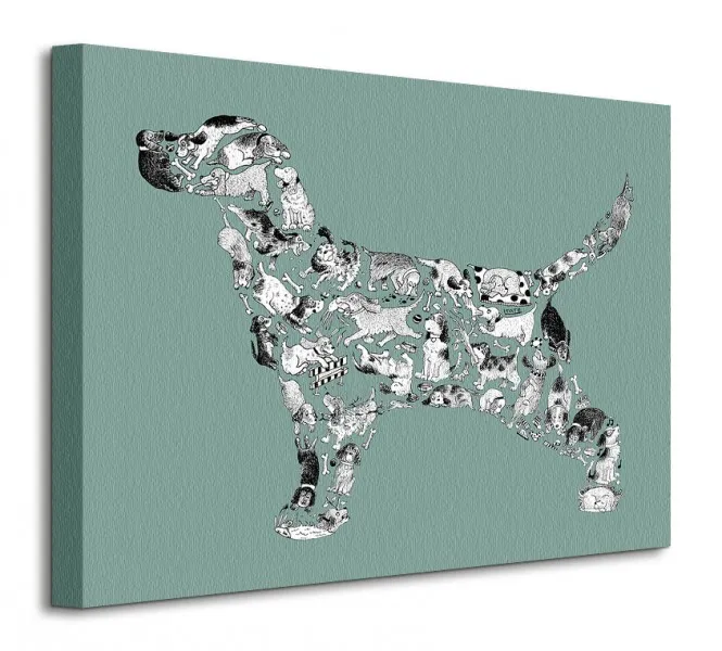 cocker-spaniel-obraz-na-plotnie-50x40-cm-stan-nowy