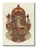 ganesha-obraz-na-plotnie-30x40-cm-stan-nowy