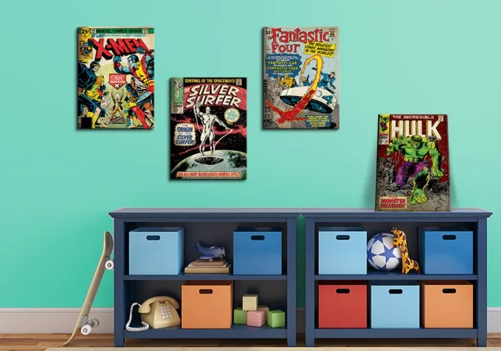 fantastic-four-marvel-comics-obraz-na-plotnie-30x40-cm-stan-nowy