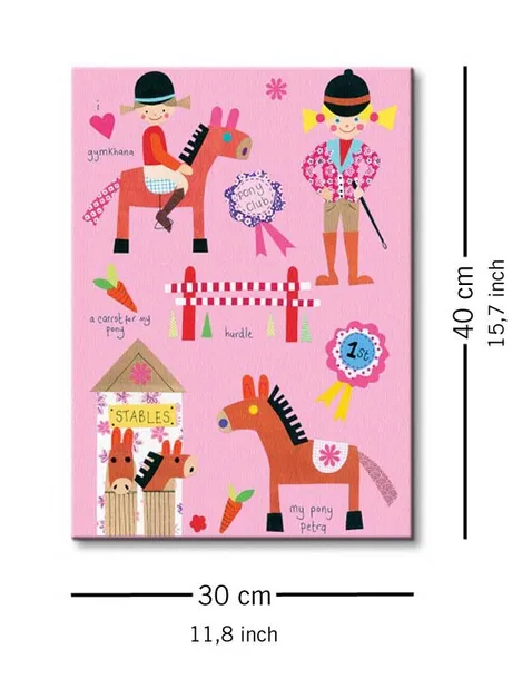 gymkhana-obraz-na-plotnie-30x40-cm-stan-nowy
