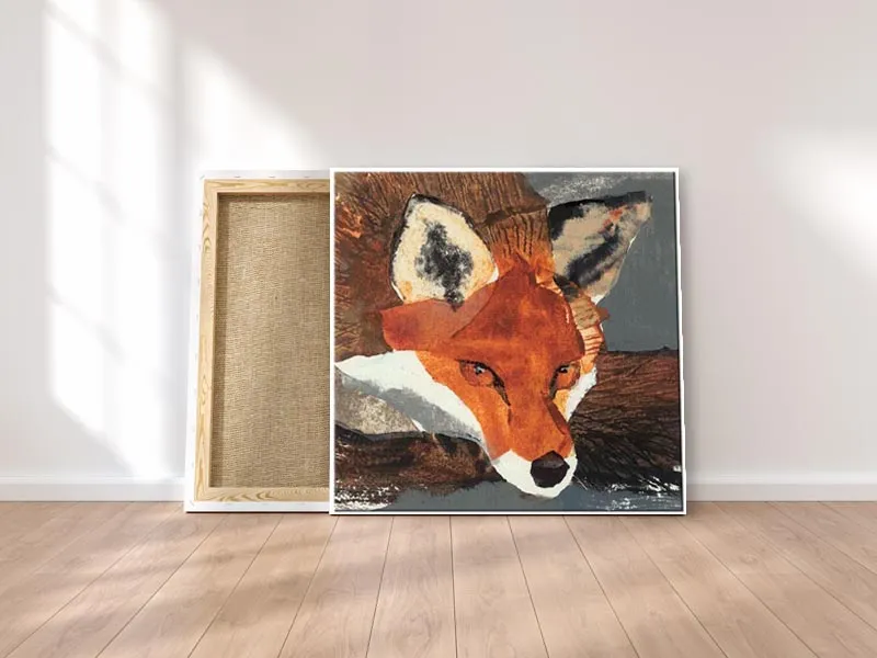 fox-obraz-na-plotnie-30x30-cm