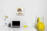 hedgehog-obraz-na-plotnie-30x30-cm-stan-nowy
