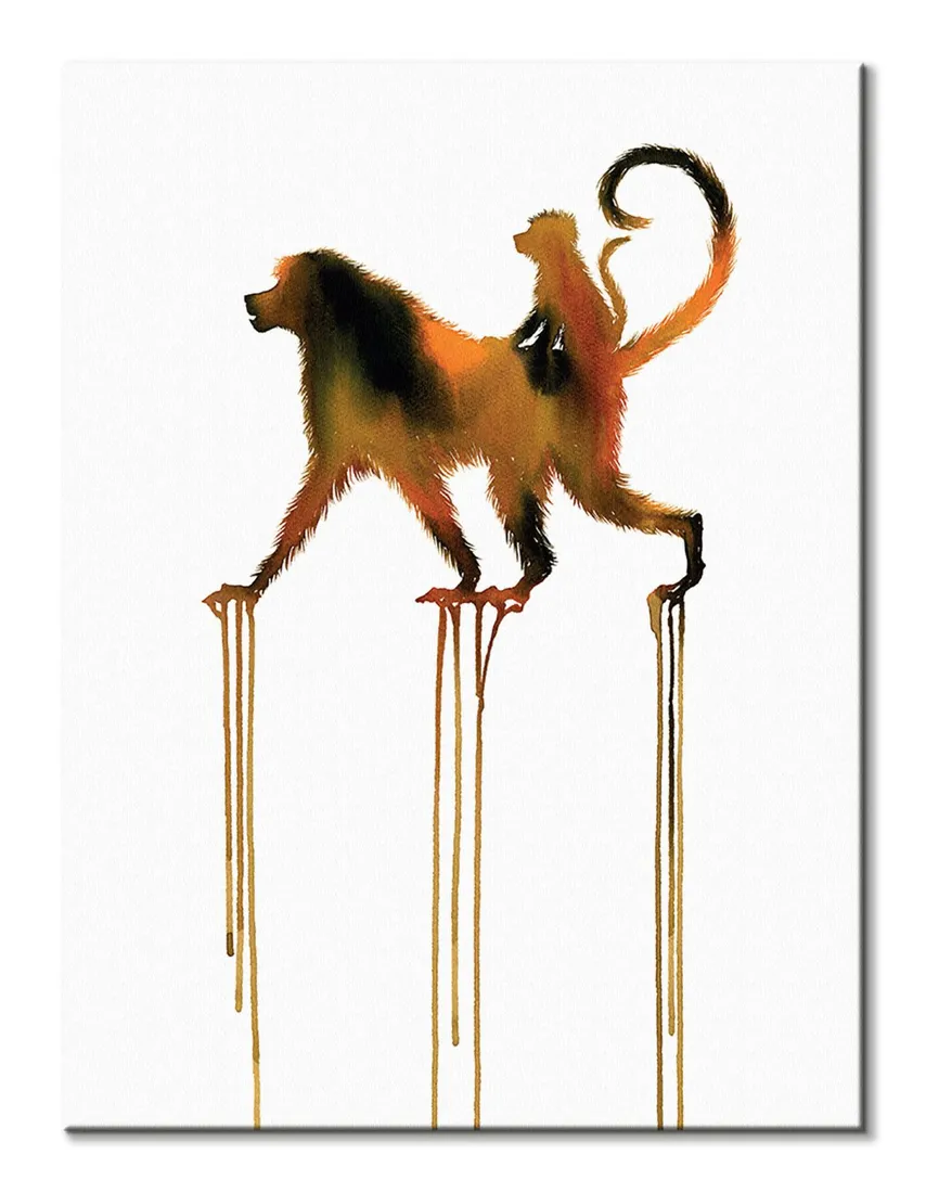 baboons-obraz-na-plotnie-30x40-cm