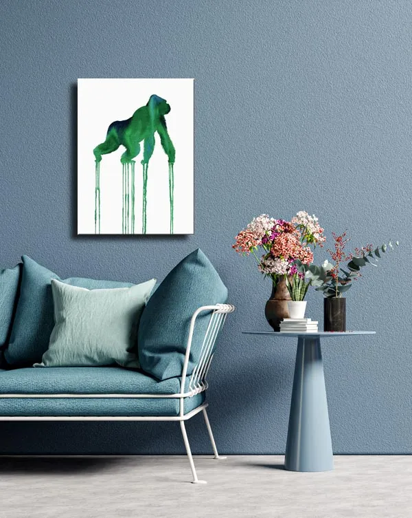 gorilla-obraz-na-plotnie-30x40-cm-stan-nowy