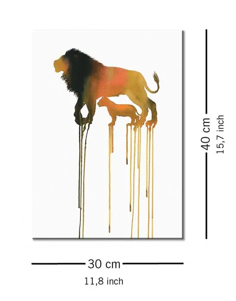 lions-obraz-na-plotnie-30x40-cm-stan-nowy