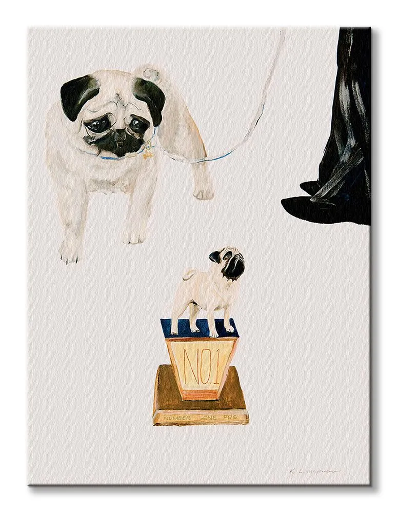 number-one-pug-obraz-na-plotnie-30x40-cm