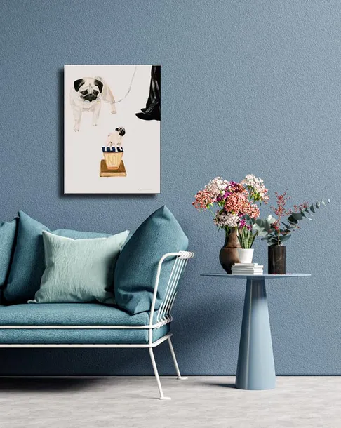 number-one-pug-obraz-na-plotnie-30x40-cm-stan-nowy