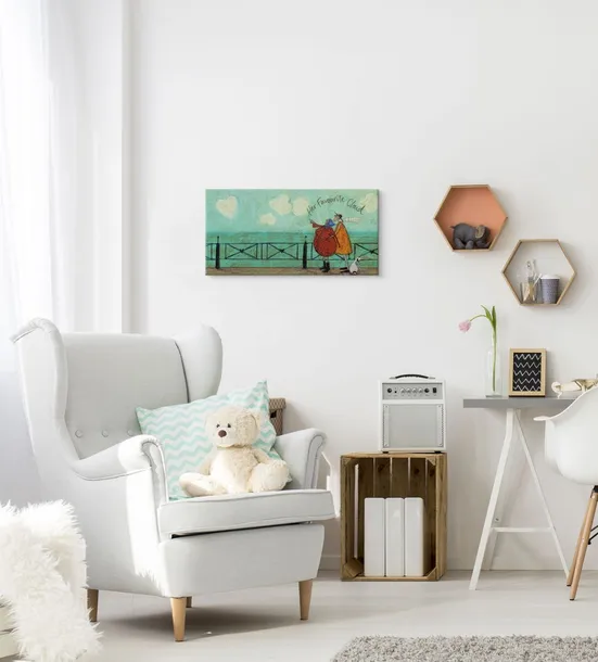 her-favourite-cloud-ii-obraz-na-plotnie-60x30-cm-stan-nowy