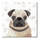mops-obraz-na-plotnie-40x40-cm-stan-nowy