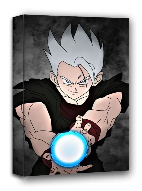dragon-ball-gohan-white-obraz-na-plotnie-20x30-cm