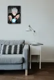dragon-ball-gohan-white-obraz-na-plotnie-20x30-cm-stan-nowy