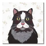 czarny-kocur-obraz-na-plotnie-40x40-cm-stan-nowy