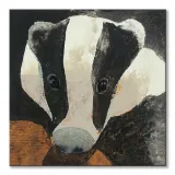 badger-obraz-na-plotnie-40x40-cm-stan-nowy