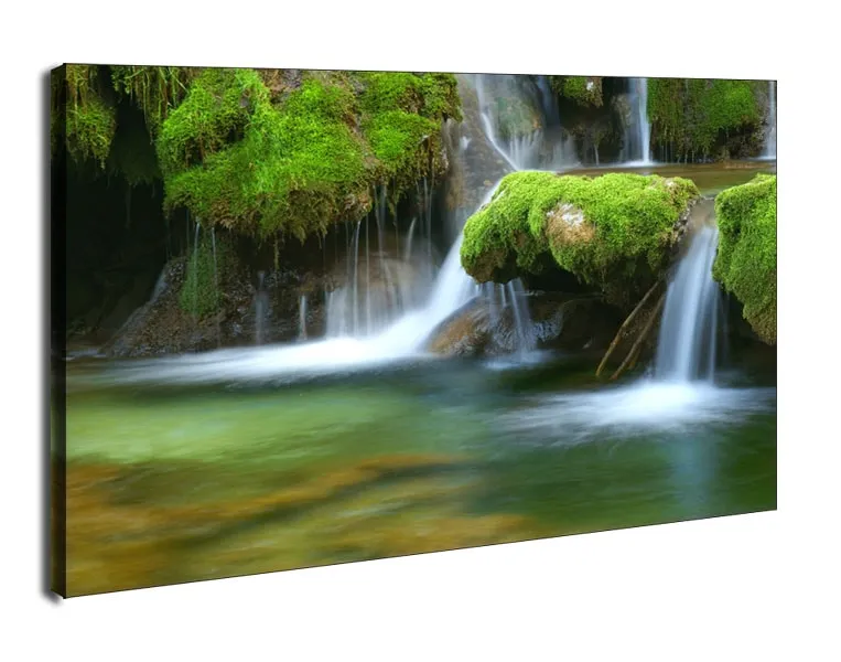 lesny-wodospad-obraz-na-plotnie-80x60-cm
