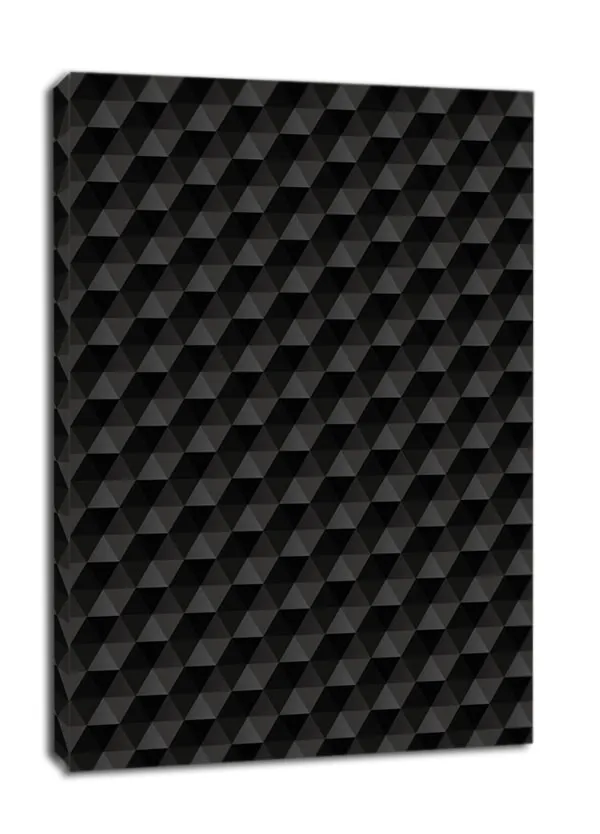 czarne-trojkaty-obraz-na-plotnie-40x60-cm