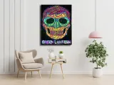 psychoskulls-green-lantern-dc-comics-obraz-na-plotnie-20x30-cm-stan-nowy