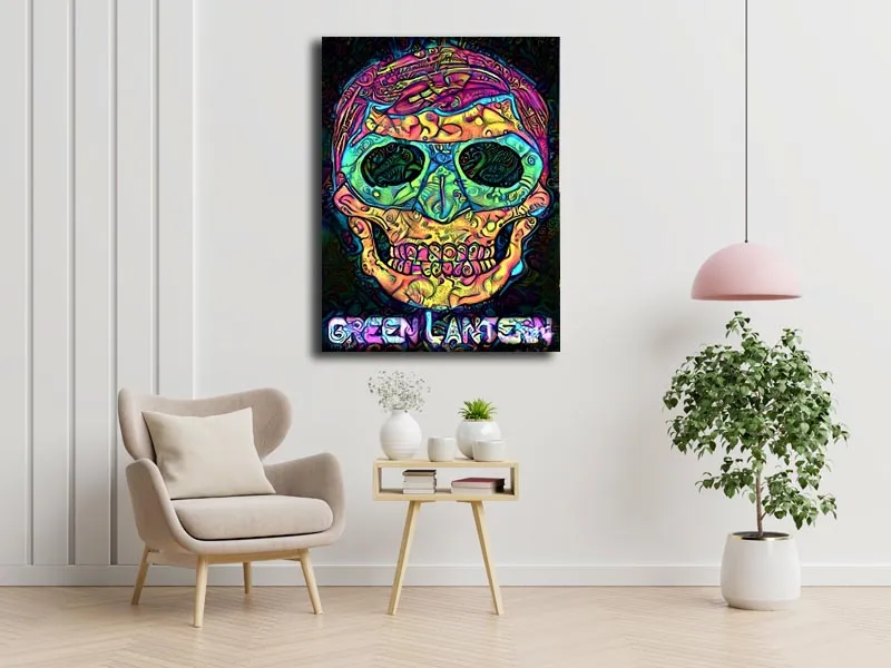 psychoskulls-green-lantern-dc-comics-obraz-na-plotnie-20x30-cm