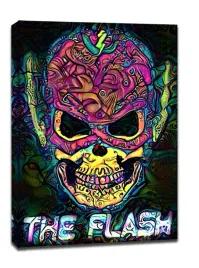 psychoskulls-the-flash-dc-comics-obraz-na-plotnie-60x80-cm
