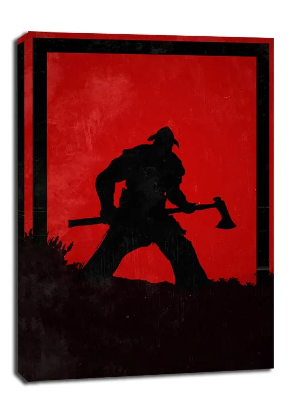 for-honor-raider-obraz-na-plotnie-40x50-cm-stan-nowy
