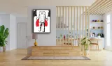 kosmos-czerwony-obraz-na-plotnie-90x120-cm-stan-nowy