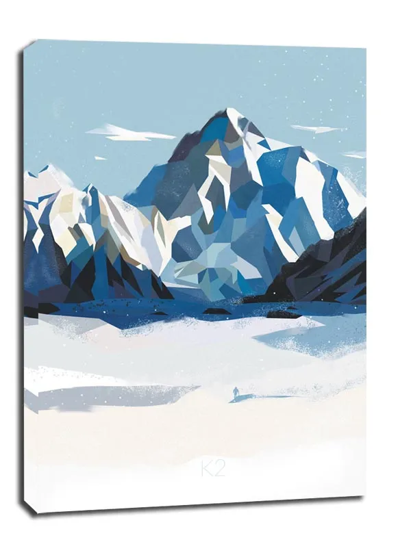 gory-k2-obraz-na-plotnie-61x915-cm-stan-nowy