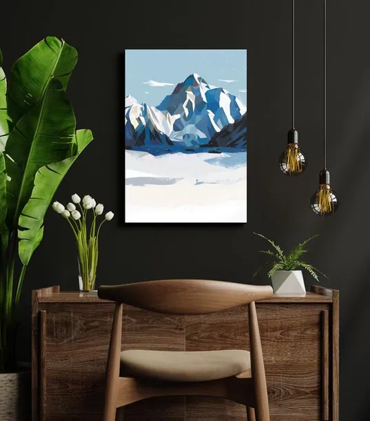 gory-k2-obraz-na-plotnie-61x915-cm-stan-nowy