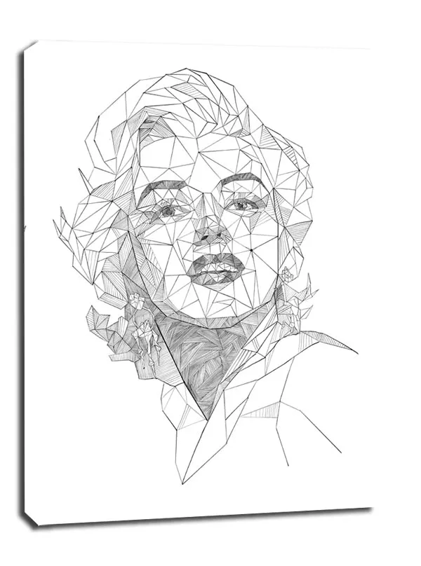 geometryczna-marilyn-monroe-obraz-na-plotnie-40x60-cm