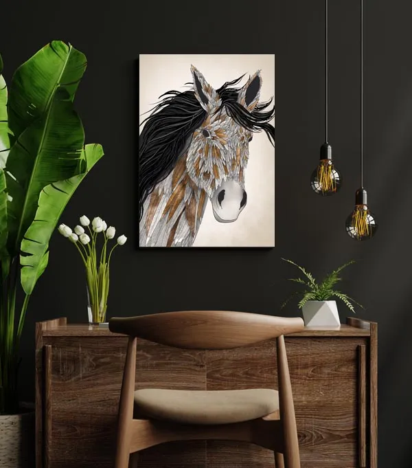 feathered-horse-obraz-na-plotnie-20x30-cm