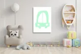 mietowe-auto-obraz-na-plotnie-70x100-cm-stan-nowy