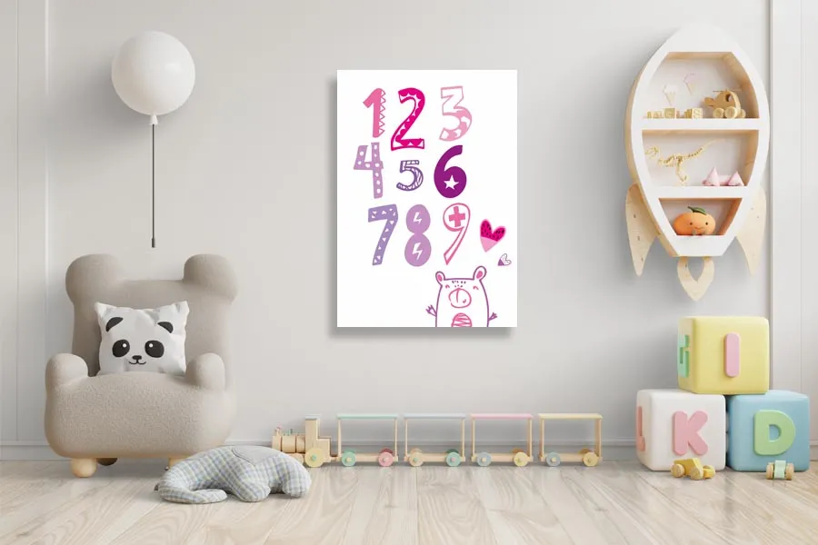 fioletowe-cyfry-obraz-na-plotnie-40x60-cm