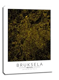 bruksela-zlota-mapa-obraz-na-plotnie-60x80-cm
